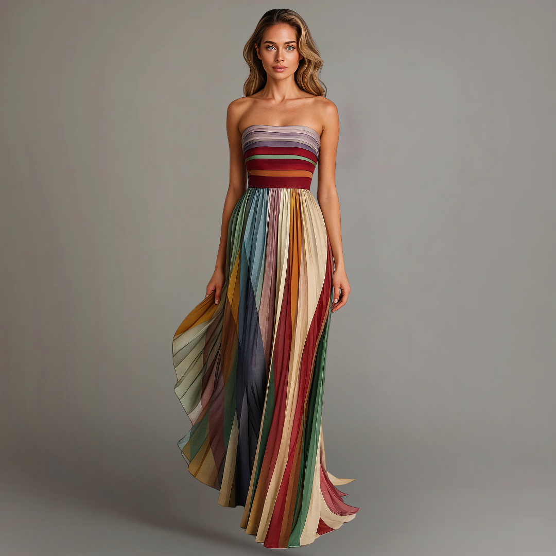 judith colorful maxi dress Judith™ 6-7 Prom Dress & Tux purple background and golden Color:Brown floral
