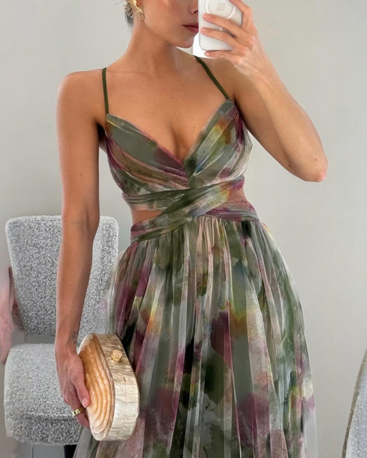 Lily | Floral Elegance Maxi Dress