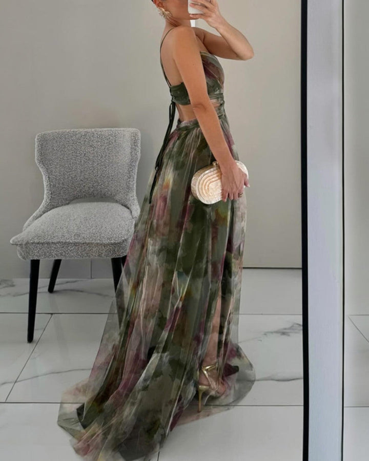 Lily | Floral Elegance Maxi Dress