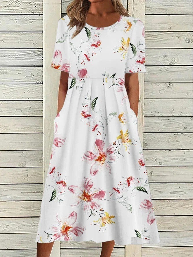 Jean™ | Printed Midi Dress
