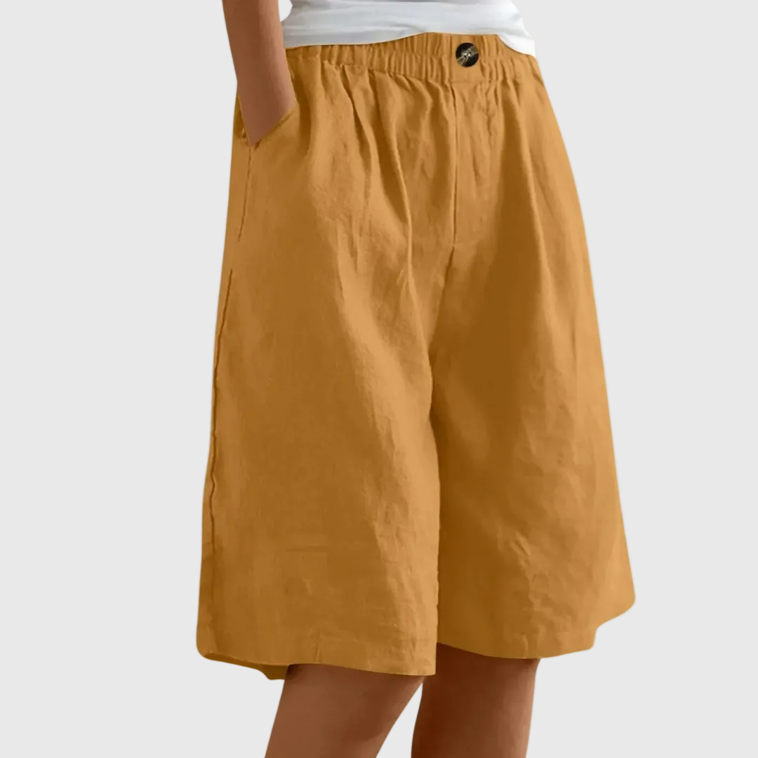 Margo | Loose Fit Elastic Waist Shorts