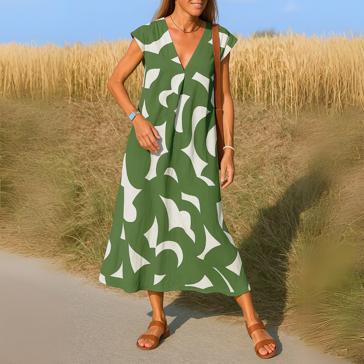 Vanie | V-neck Dress