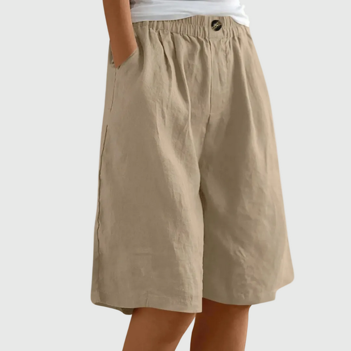 Margo | Loose Fit Elastic Waist Shorts