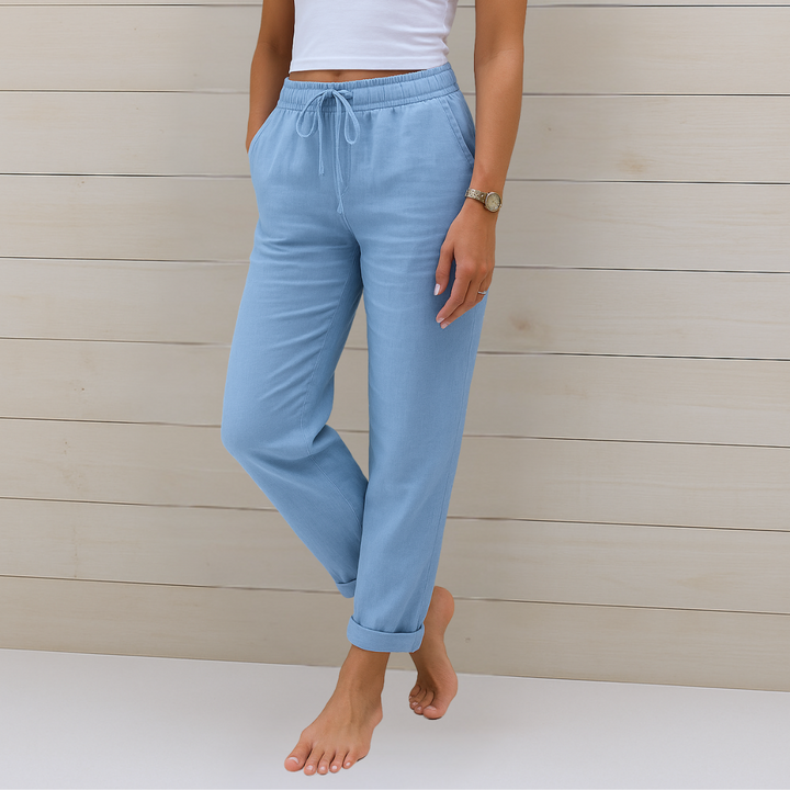 Lori™ | Premium Breathable Pants with Elastic Waist