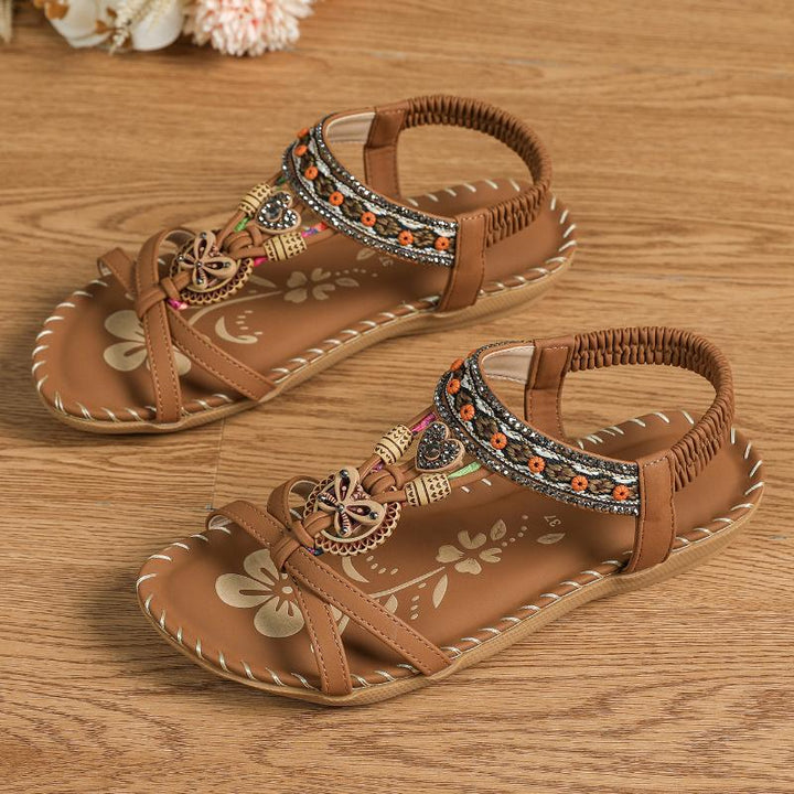 Nadia | Orthopedic Sandals in Ibiza Style for Comfort & Elegance