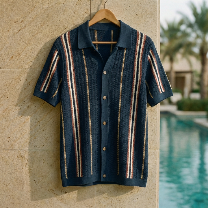 Steven | Breathable Knit Polo