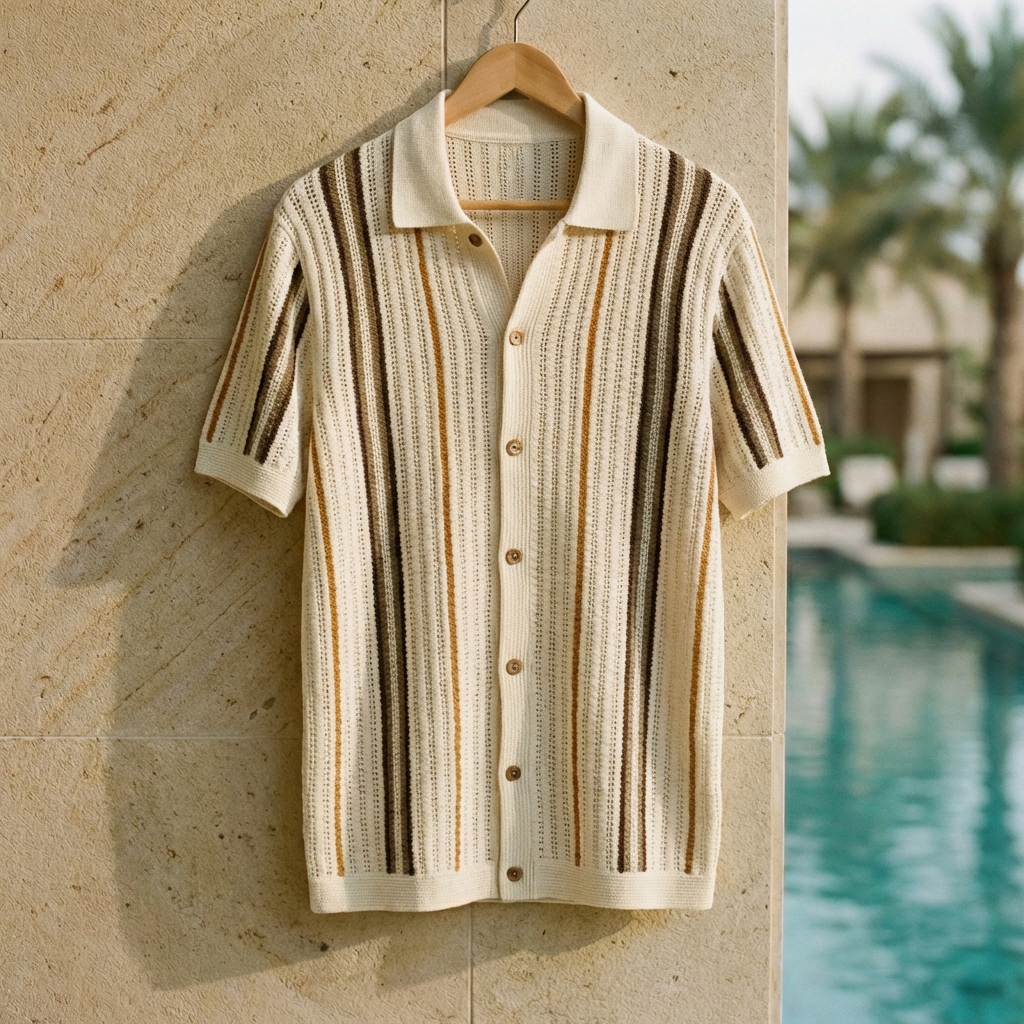 Steven | Breathable Knit Polo