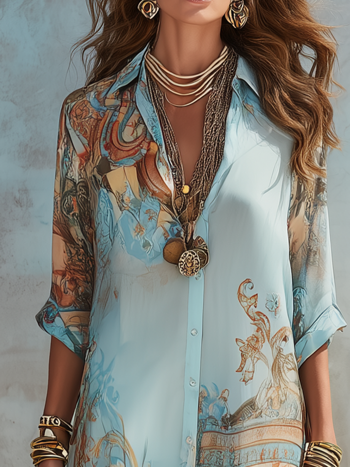 Beverly | Elegant Flowing Summer Dress