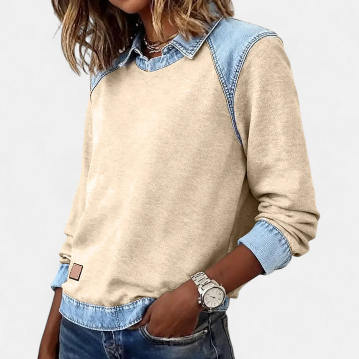 Regina™ | Trendy Long Sleeve Sweater
