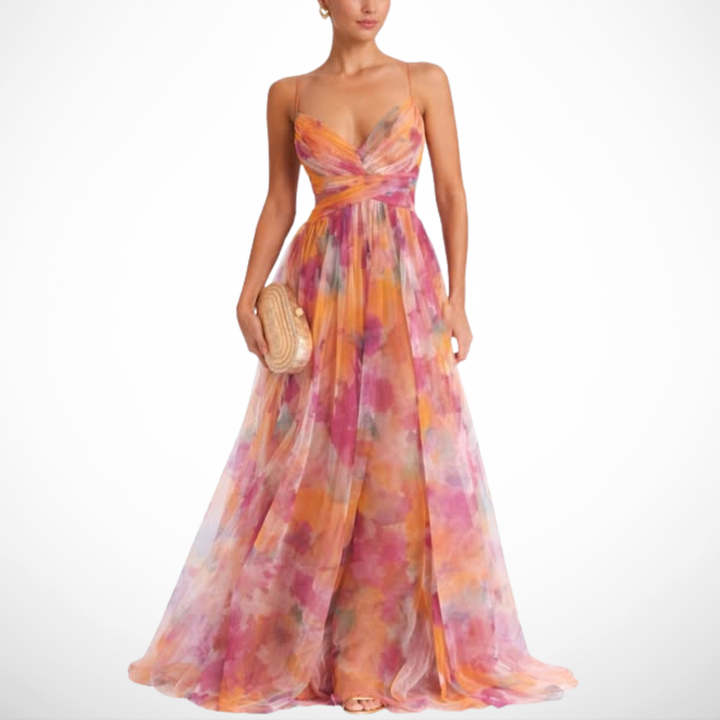 Lily | Floral Elegance Maxi Dress