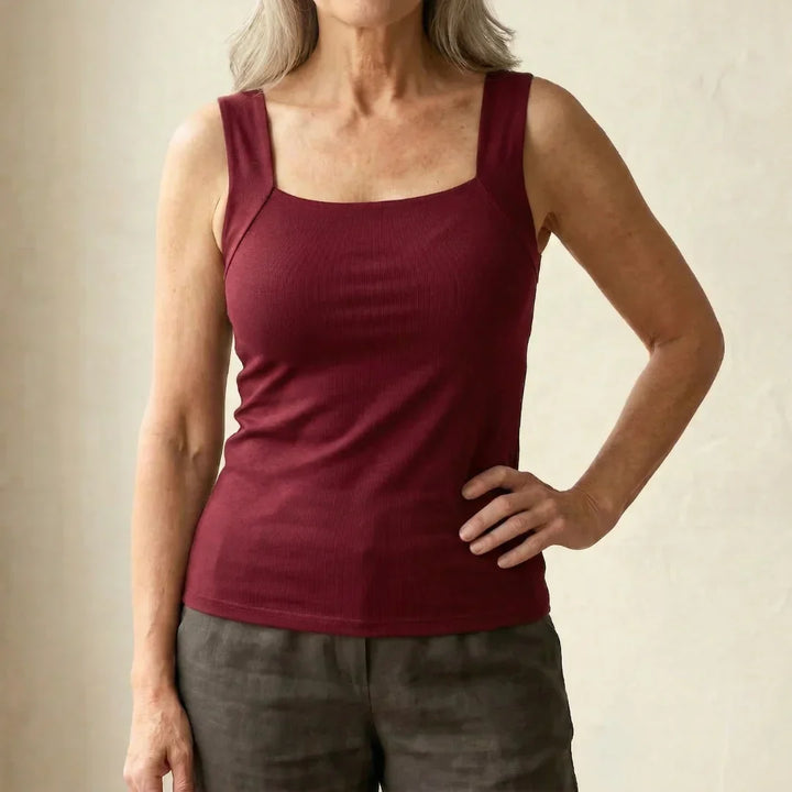 Roxanne | Built-In Comfort Bra Tanktop
