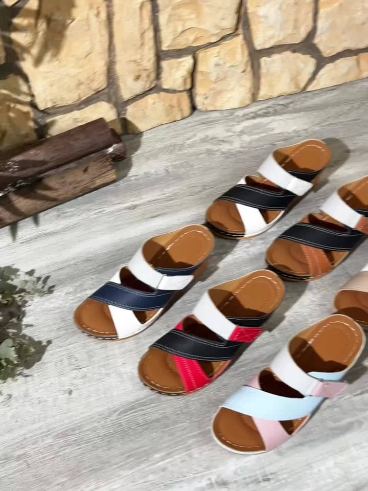Tulip | Women's Wedge Slides