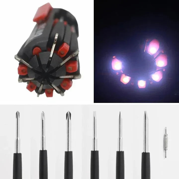 - 8 in 1 Screwdriver - Practical and Versatile - Ideal for All Tasks | Karnz