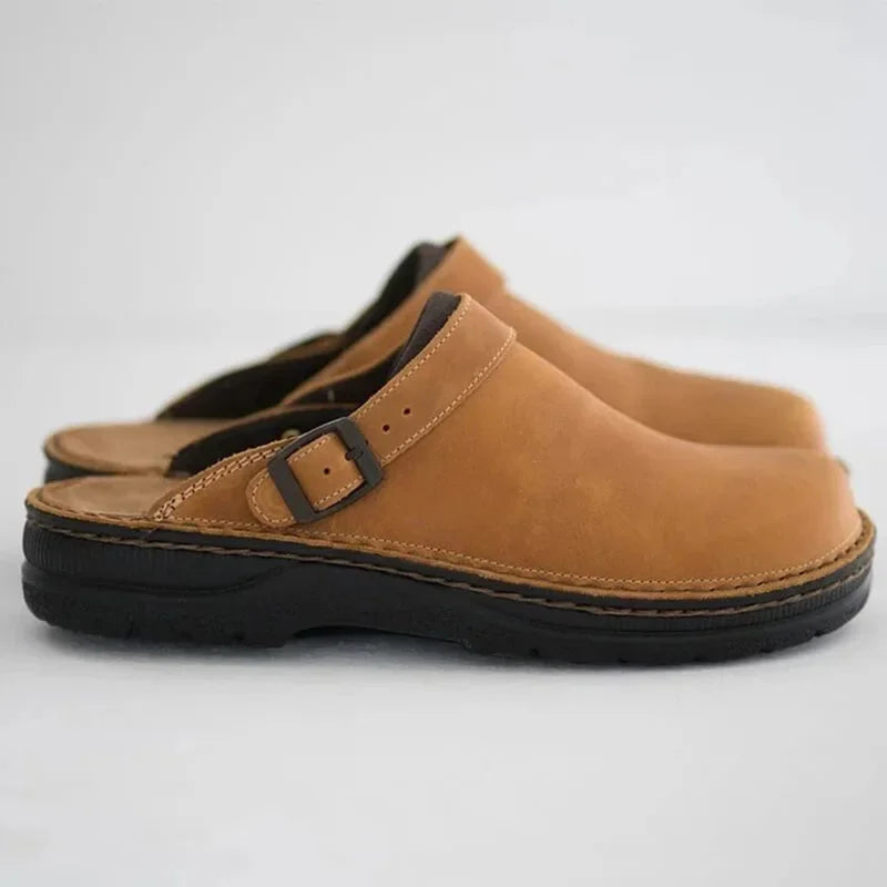Theo | Artisan Buckle Clogs