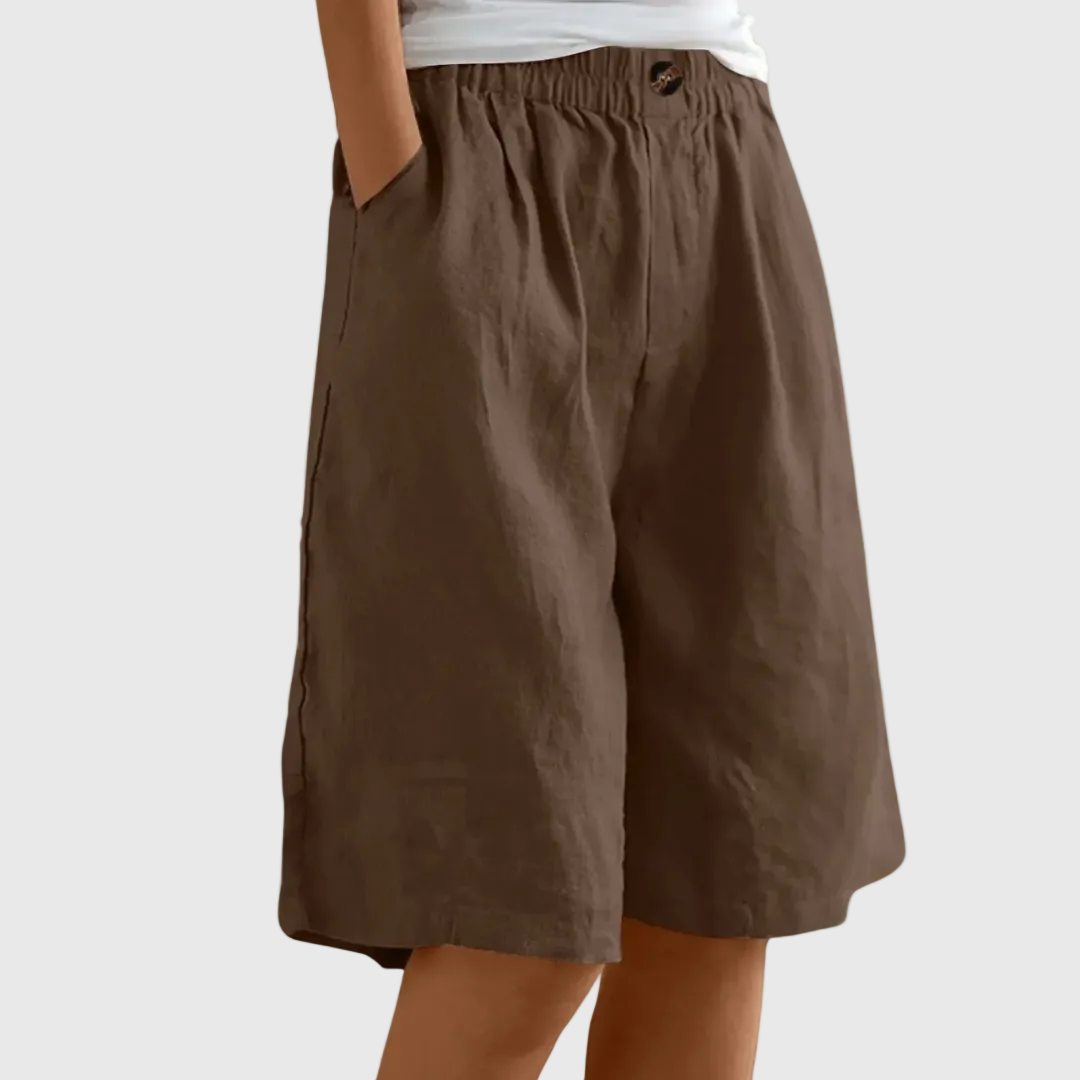 Margo | Loose Fit Elastic Waist Shorts