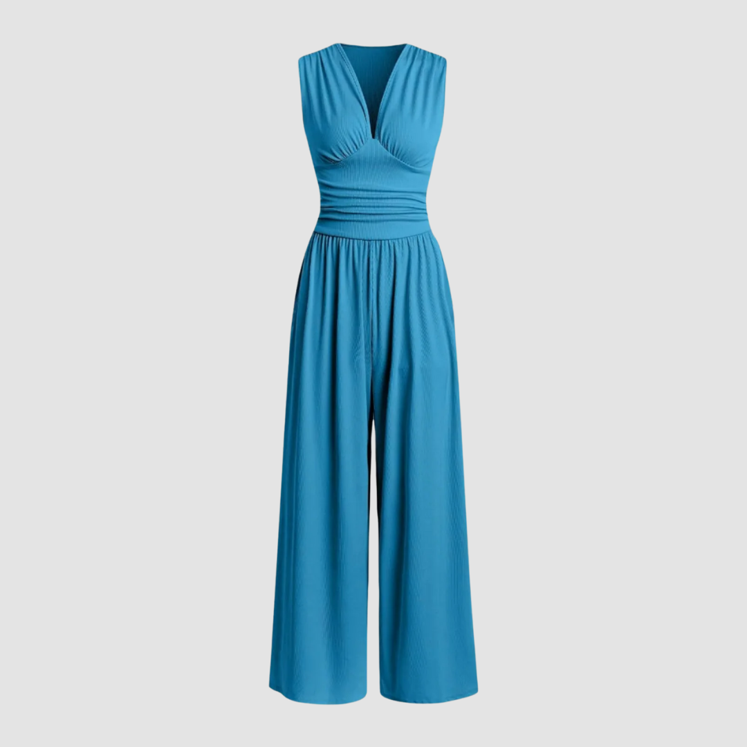 Dorothy™ | Stretch Comfort Wide-Leg Jumpsuit