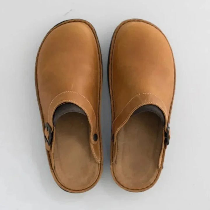 Theo | Artisan Buckle Clogs