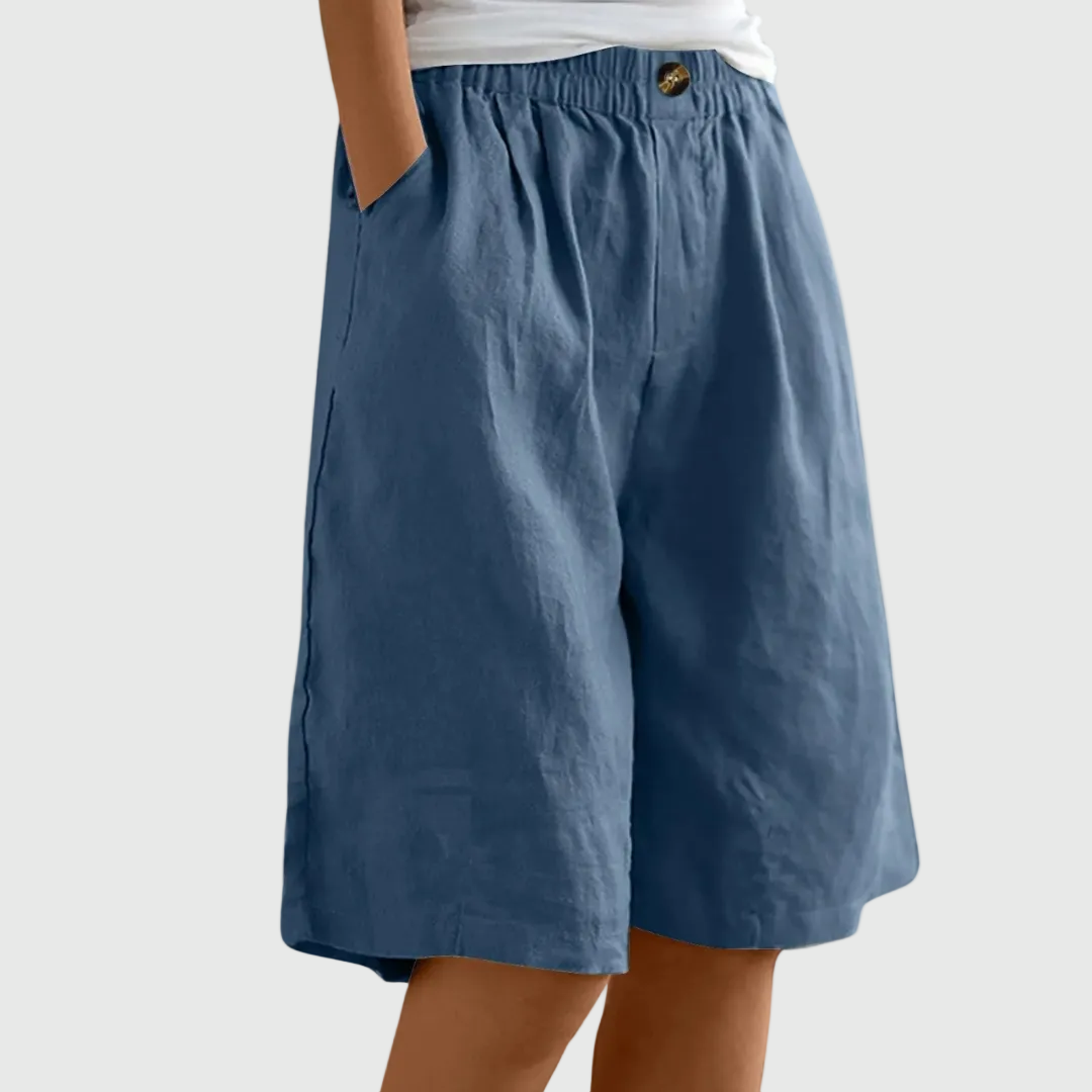 Margo | Loose Fit Elastic Waist Shorts