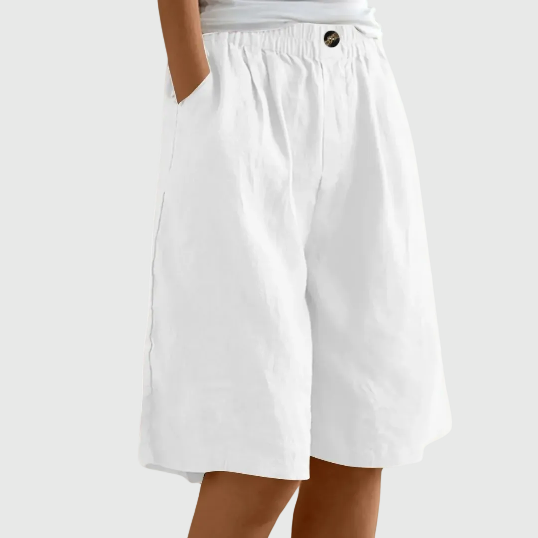 Margo | Loose Fit Elastic Waist Shorts