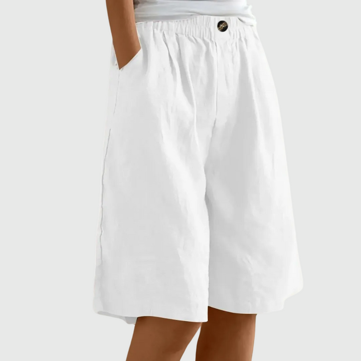Margo | Loose Fit Elastic Waist Shorts