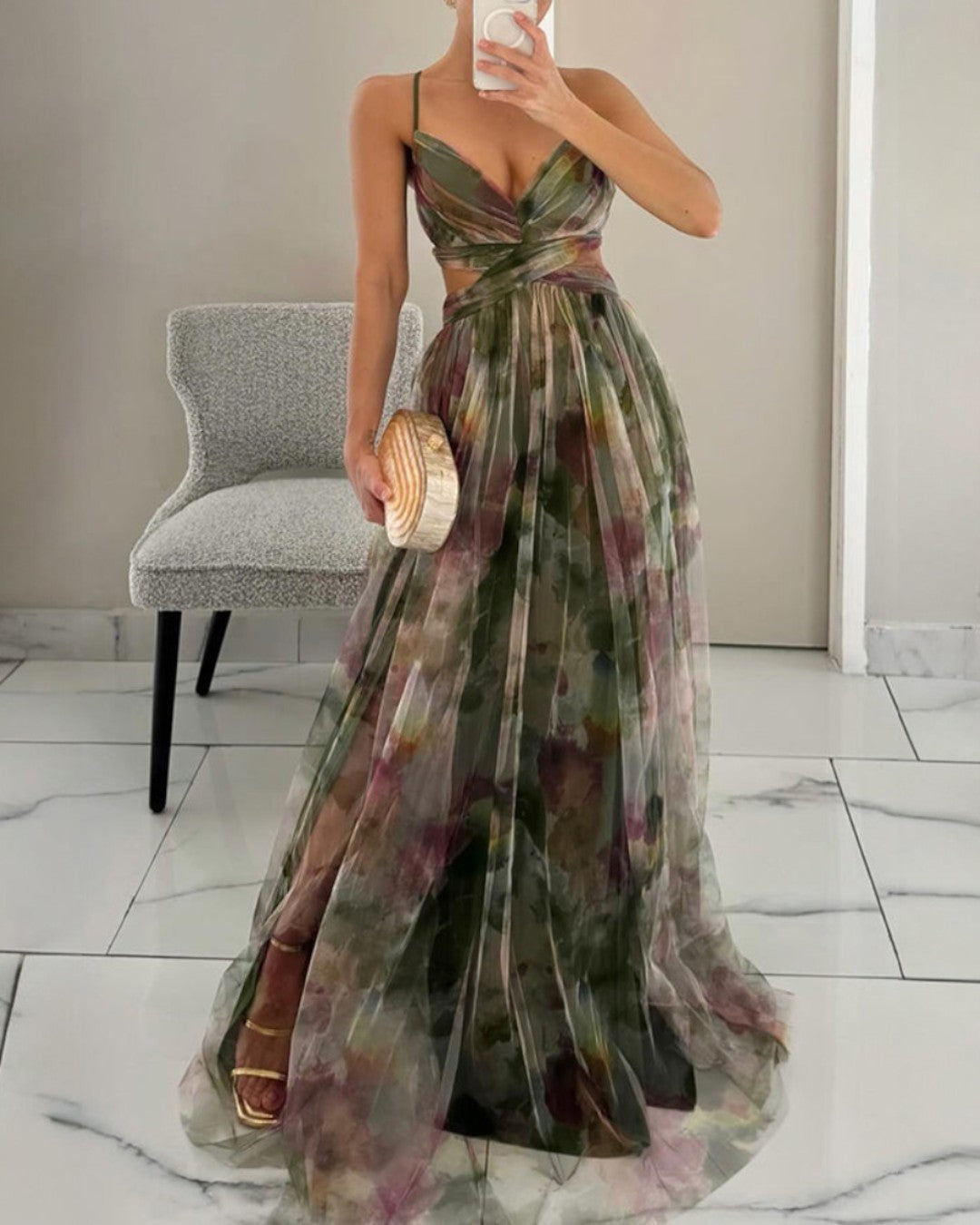 Lily | Floral Elegance Maxi Dress