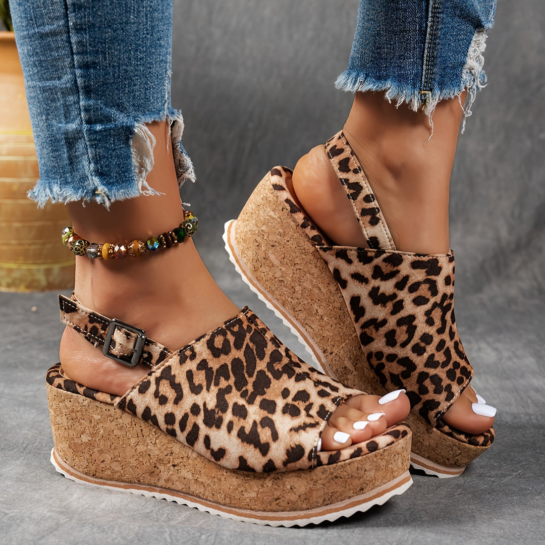 Terra | Women's Platform Adjustable Buckle Sandals