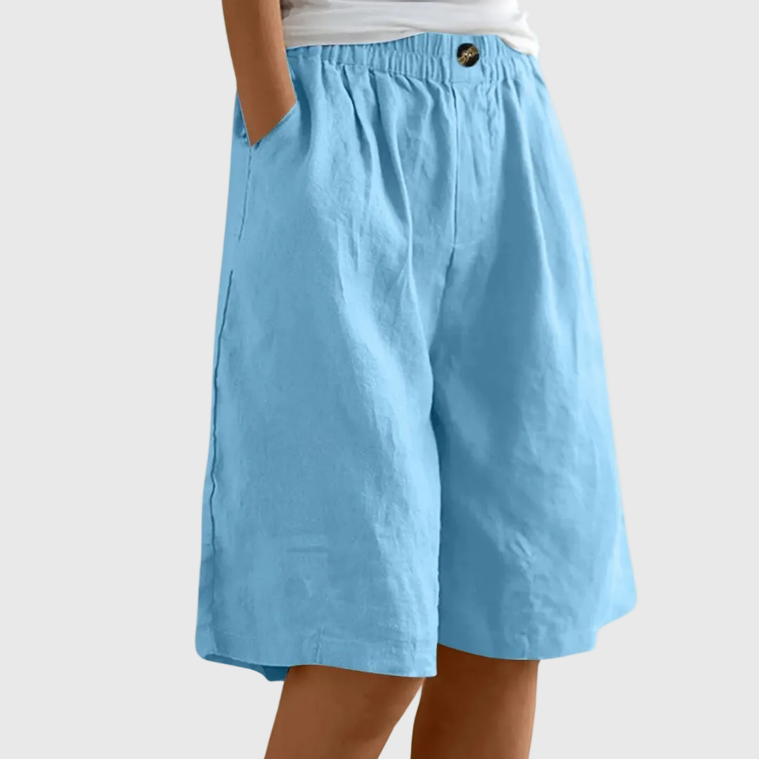 Margo | Loose Fit Elastic Waist Shorts