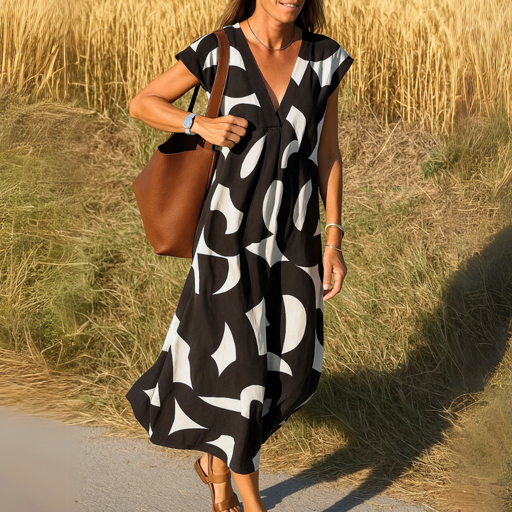 Vanie | V-neck Dress