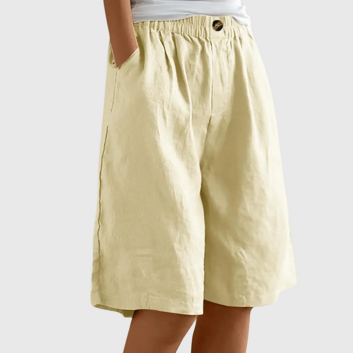 Margo | Loose Fit Elastic Waist Shorts