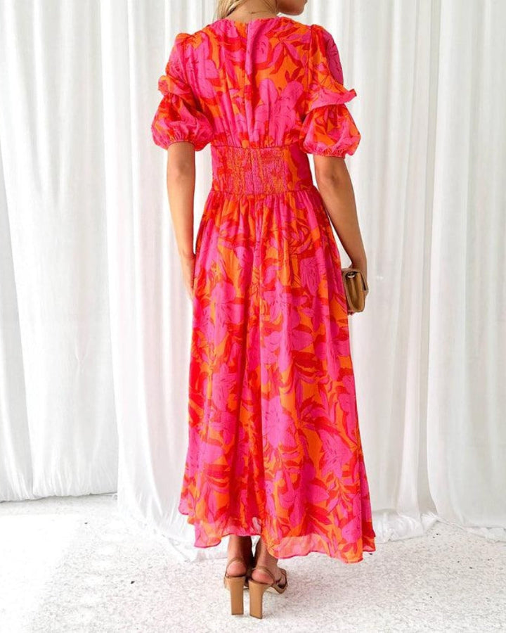 Margaret | Solar Glow Maxi Dress