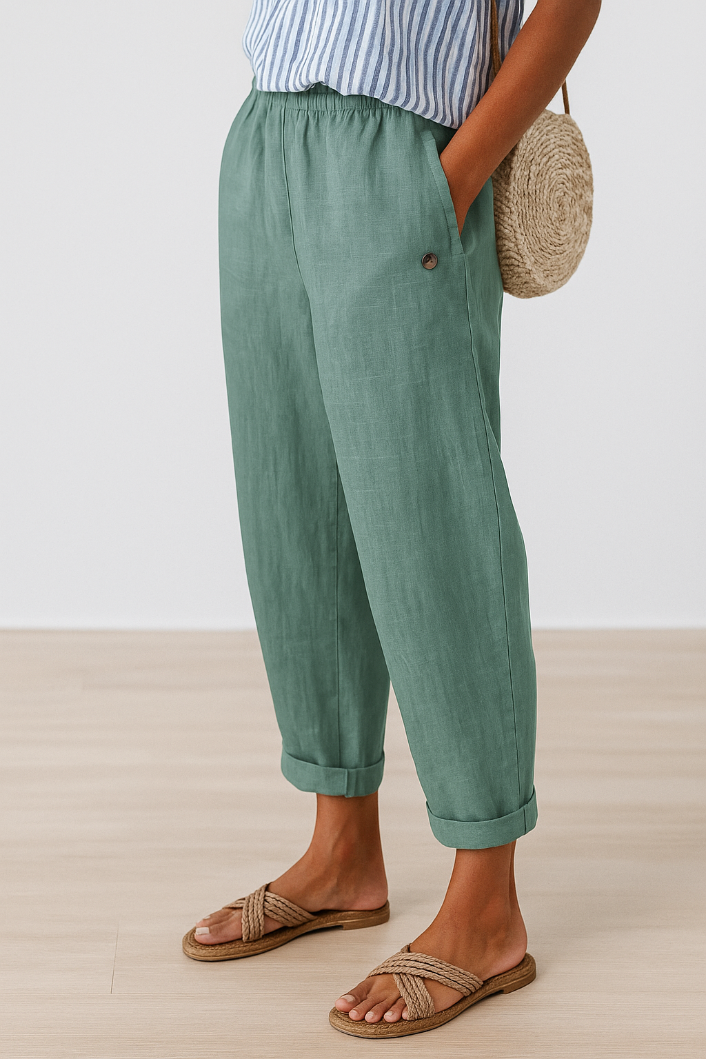 Nora | Stylish Pants with Side Pockets