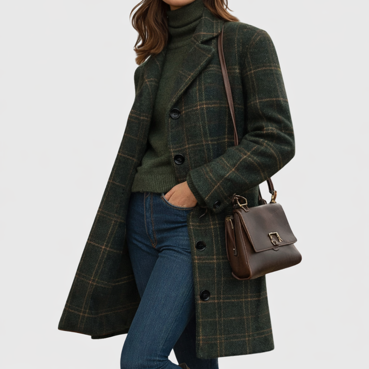 Mariza™ | Warm Fabric-Blend Overcoat