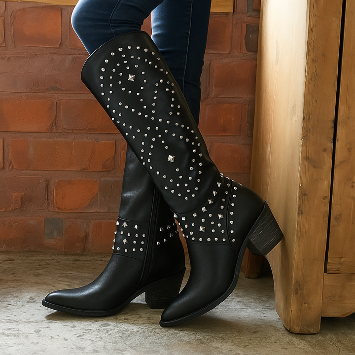Axela™ | Western Knee-High Boots
