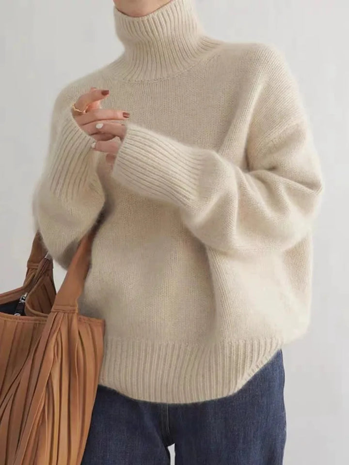 Monika™ | High Collar Sweater
