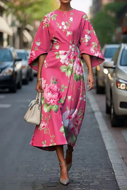 Maxine | Elegant Floral Dress