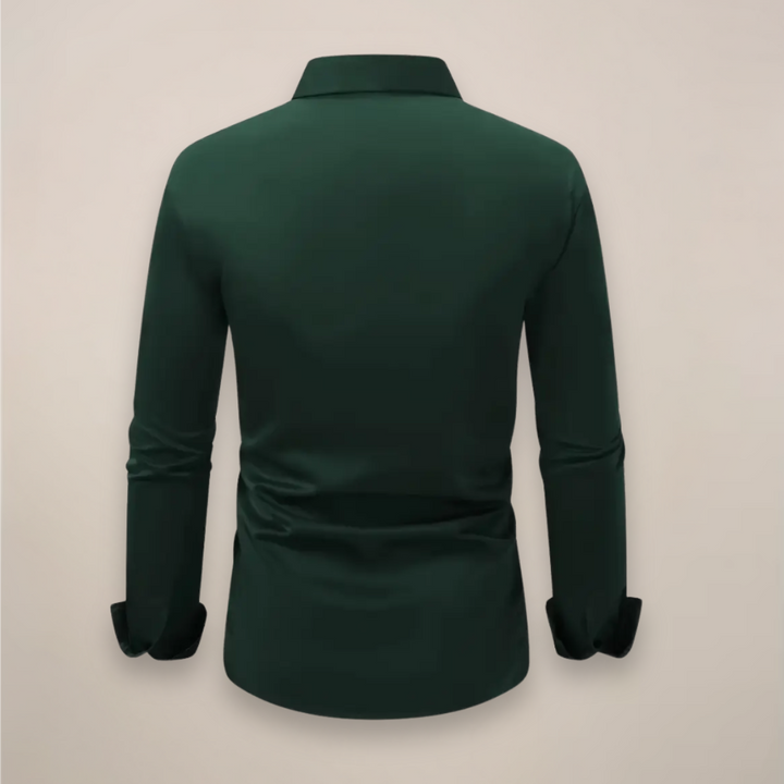 Jalen | Long-Sleeve Shirt – Classic Notched Collar, Versatile Smart Style