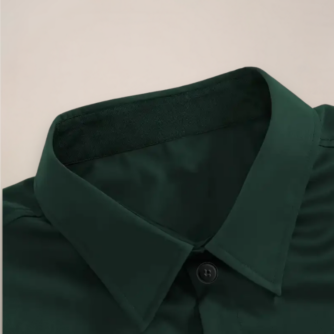 Jalen | Long-Sleeve Shirt – Classic Notched Collar, Versatile Smart Style