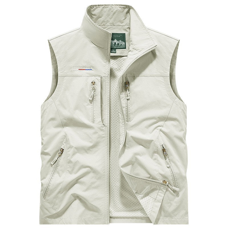 Olsen | Breathable Multi-Pocket Cargo Vest