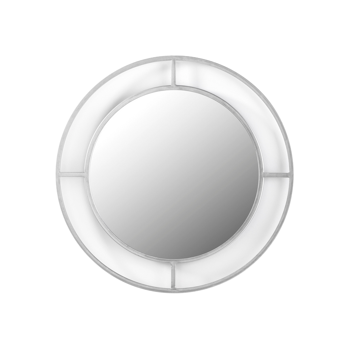 Round Wall Mirror | Silver