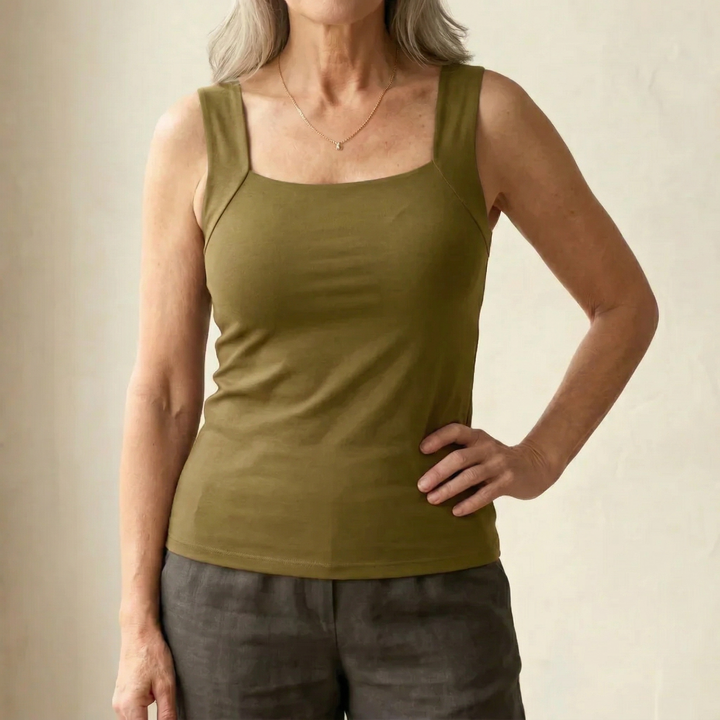 Roxanne | Built-In Comfort Bra Tanktop