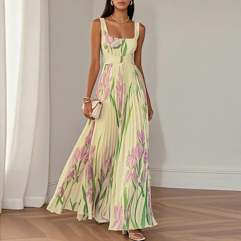 Rebecca | Elegant Floral Maxi Dress