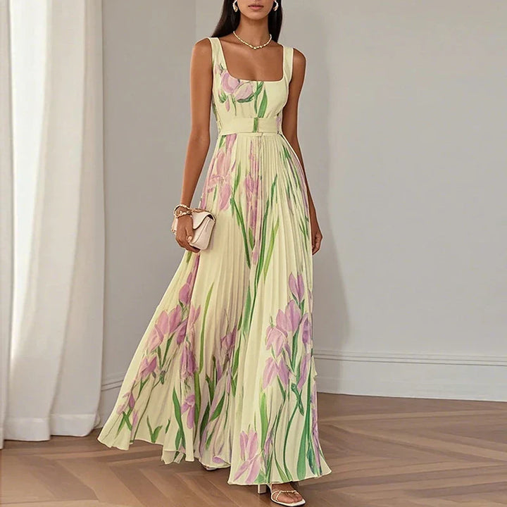 Rebecca | Elegant Floral Maxi Dress