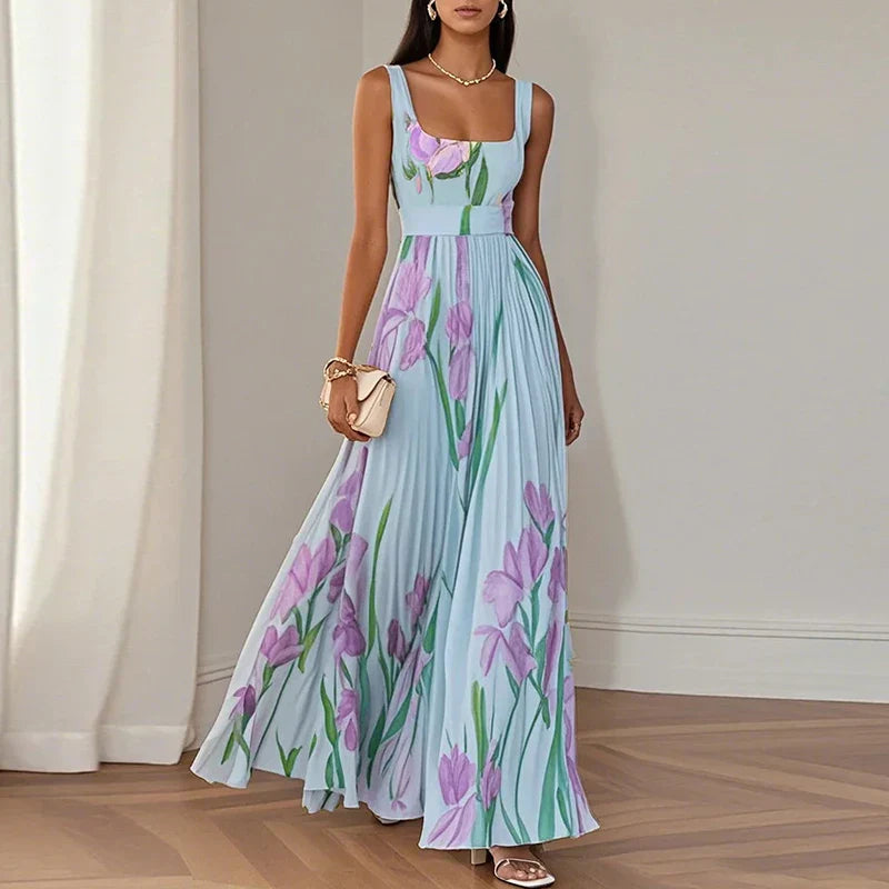 Rebecca | Elegant Floral Maxi Dress