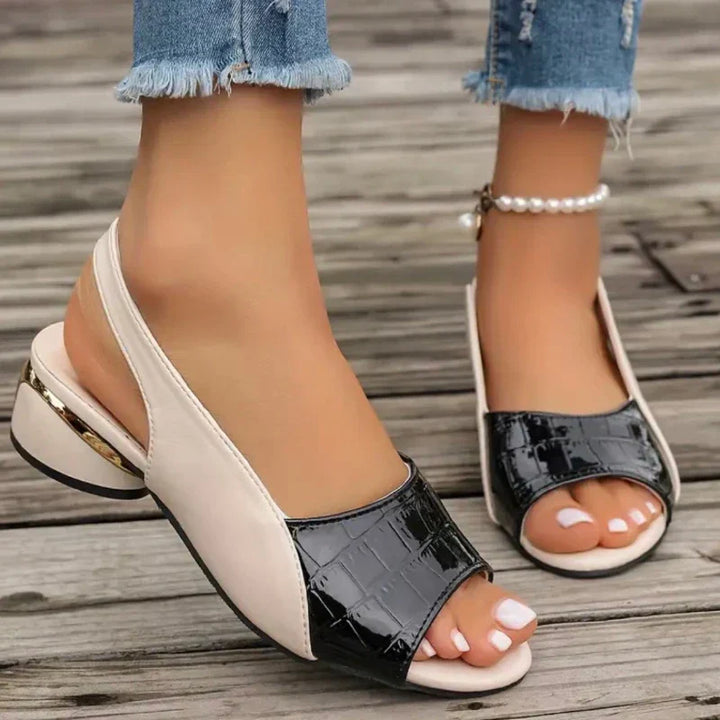Theresa | Chic Open-Toe Slingback Sandals