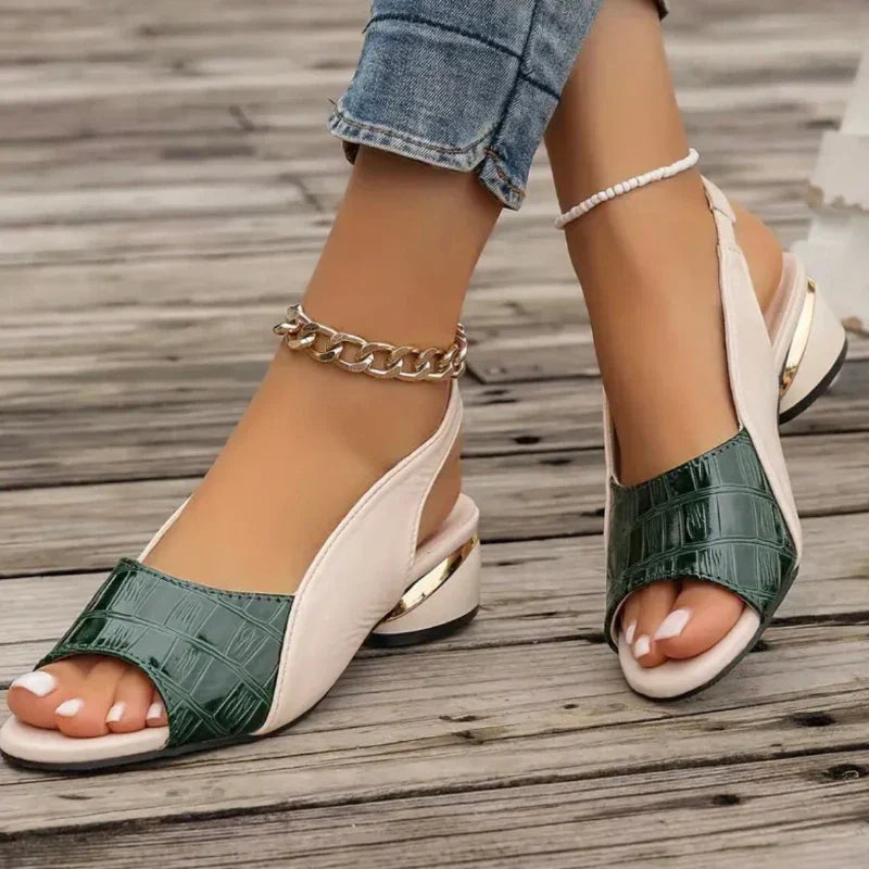 Theresa | Chic Open-Toe Slingback Sandals