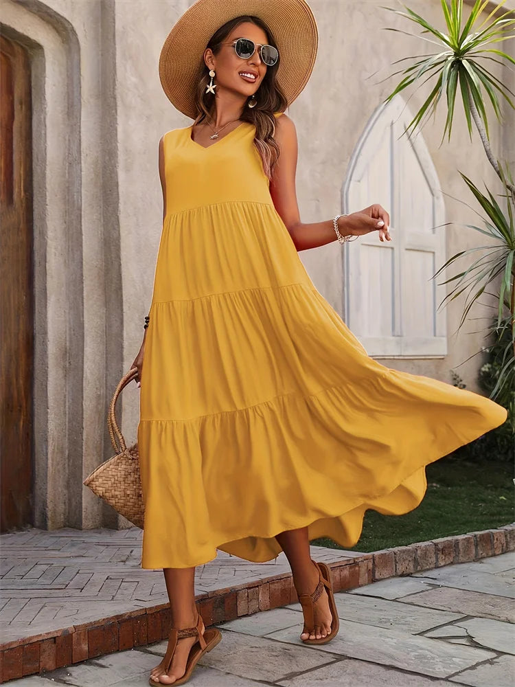 Jenna™ | Colorful Maxi Dress