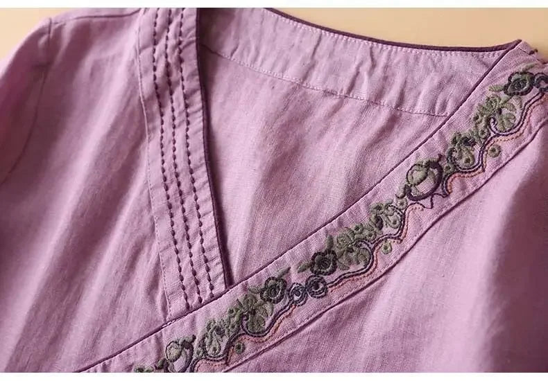 Lotus™ | Relaxed Pattern Breeze Blouse