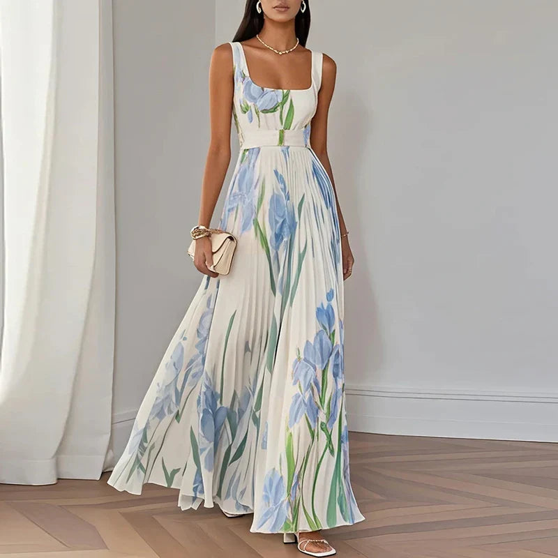 Rebecca | Elegant Floral Maxi Dress