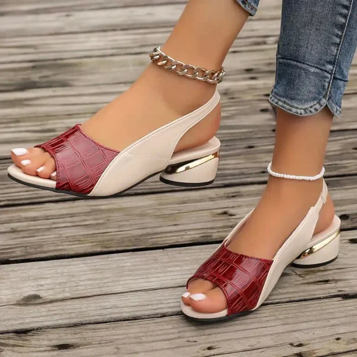 Theresa | Chic Open-Toe Slingback Sandals