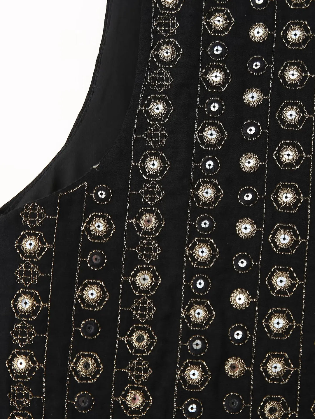 Celestia™ | Sequin Pattern Boho Vest